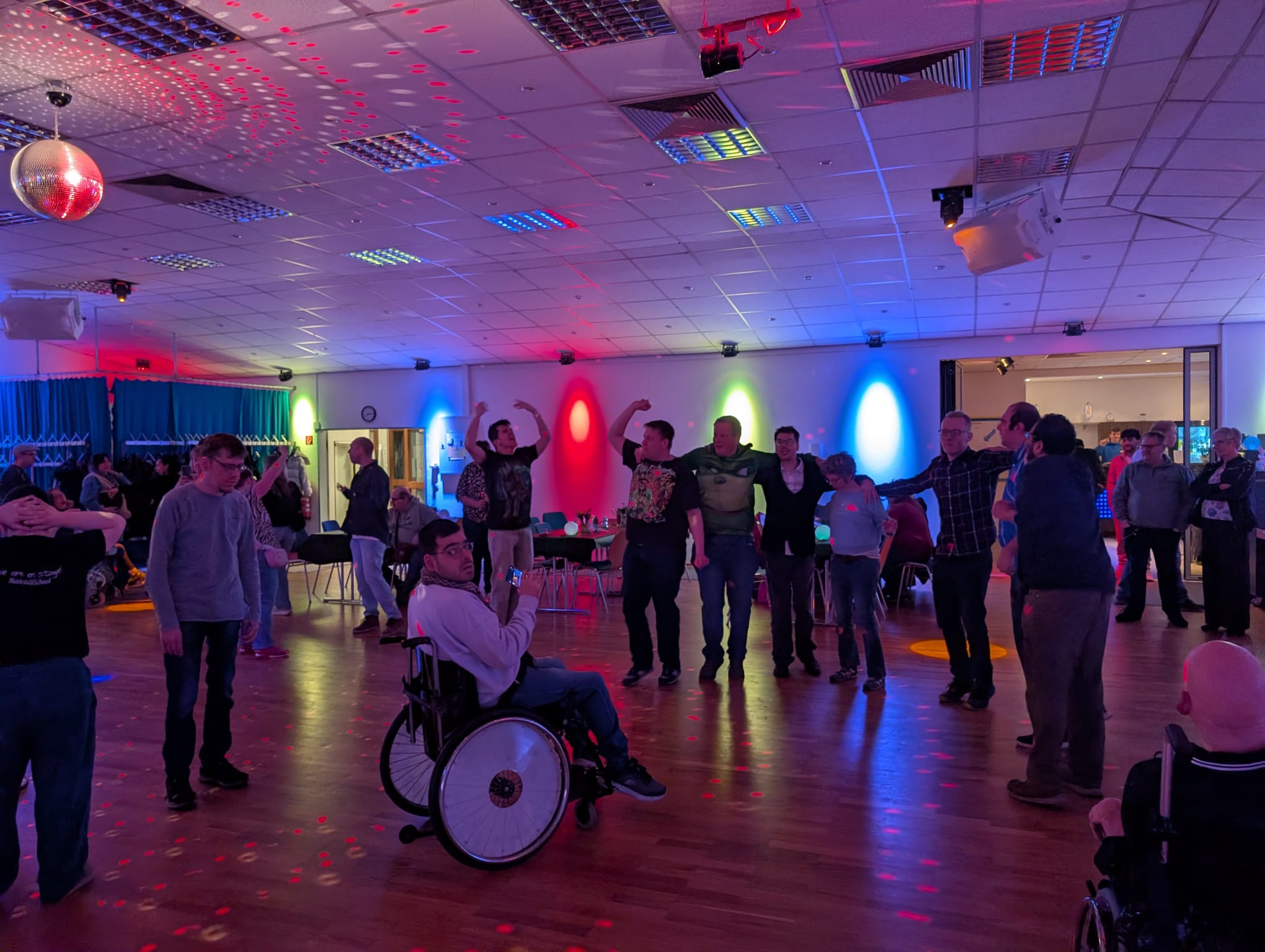 Tolle Stimmung auf ISPO-Disco